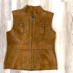 Polo Ralph Lauren Suede Vest P/L